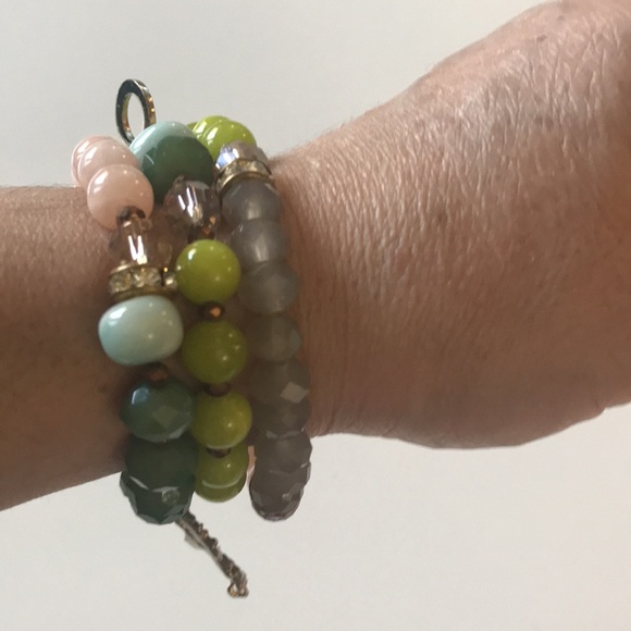 RUSH by DENIS & CHARLES STRETCH NECKLACE / BRACELET - Picture 7 of 8